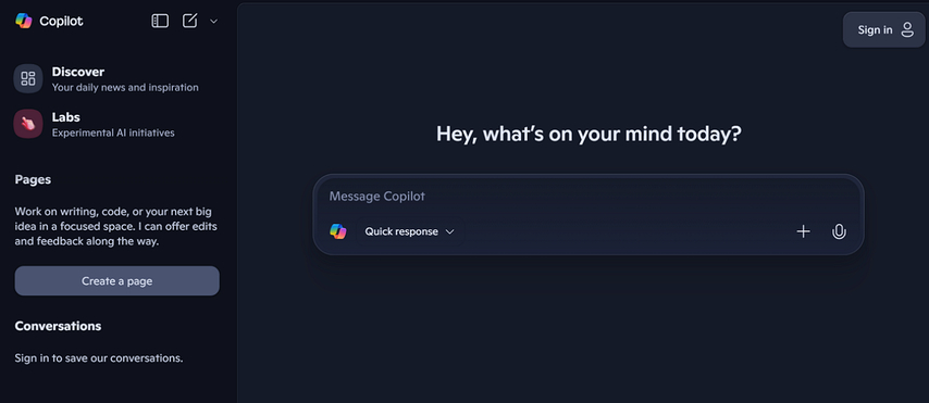 features of copilot 3d