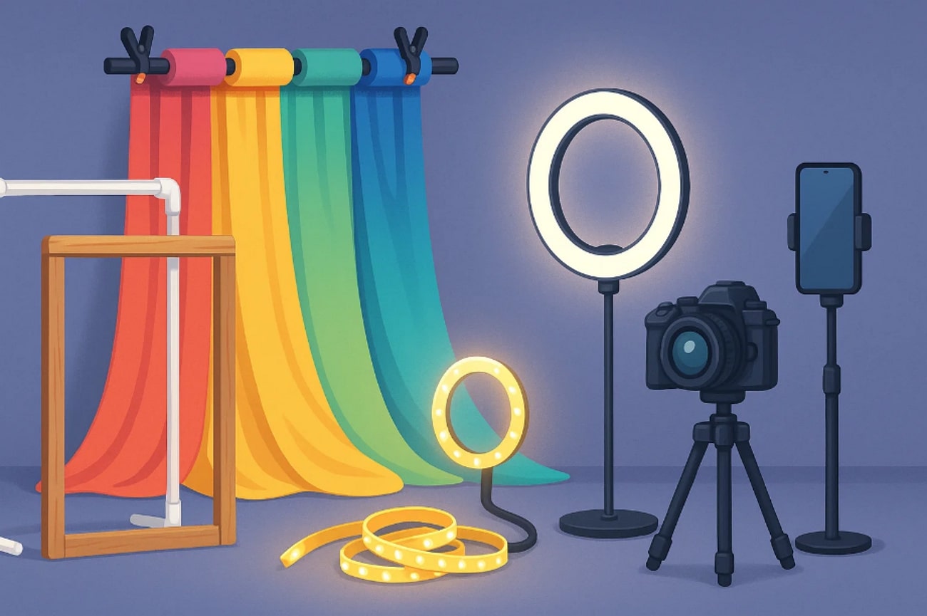 things needed for creating photobooth