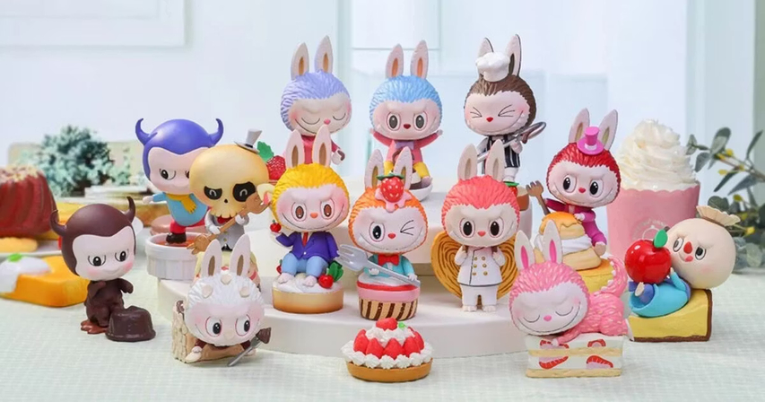 labubu la serie di pasticcerie dei mostri di Pop Mart