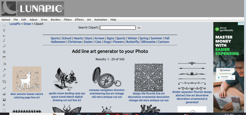 line art generator