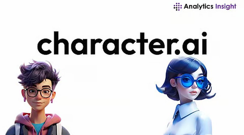 The screenshot of the Character.AI dashboard goes here.