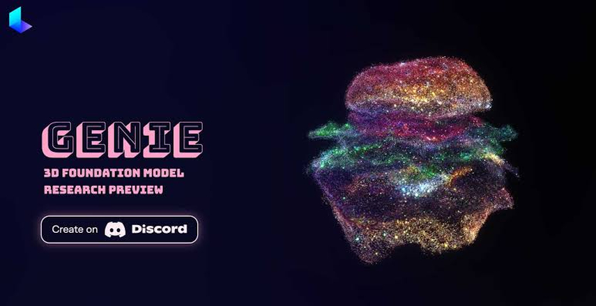 Luma AI Genie AI to generate 3D models online