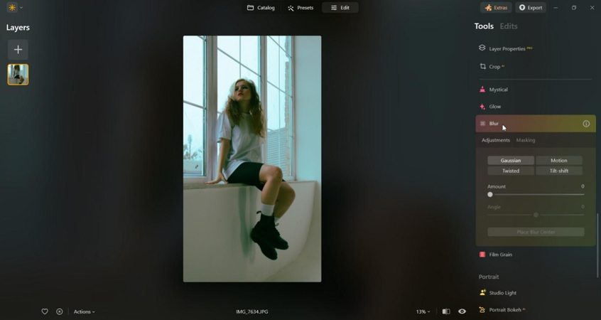 Macのプレビューで背景をぼかす