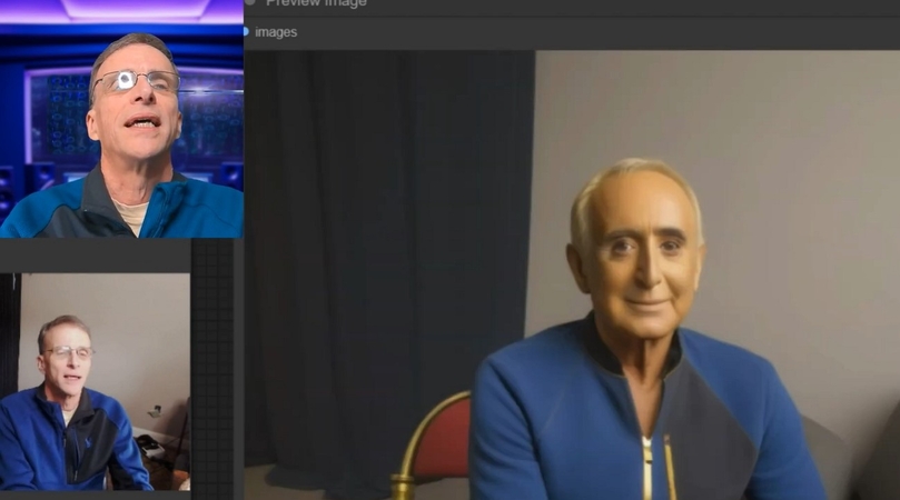 magic mirror swap video editor