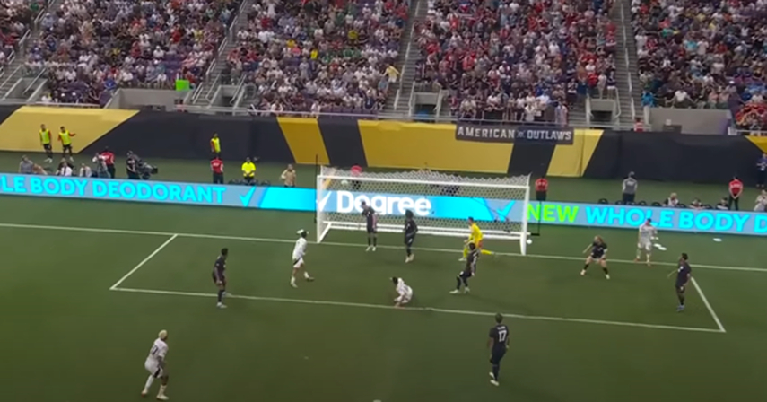Alonso Martínez's goal in the Costa Rica VS USA match