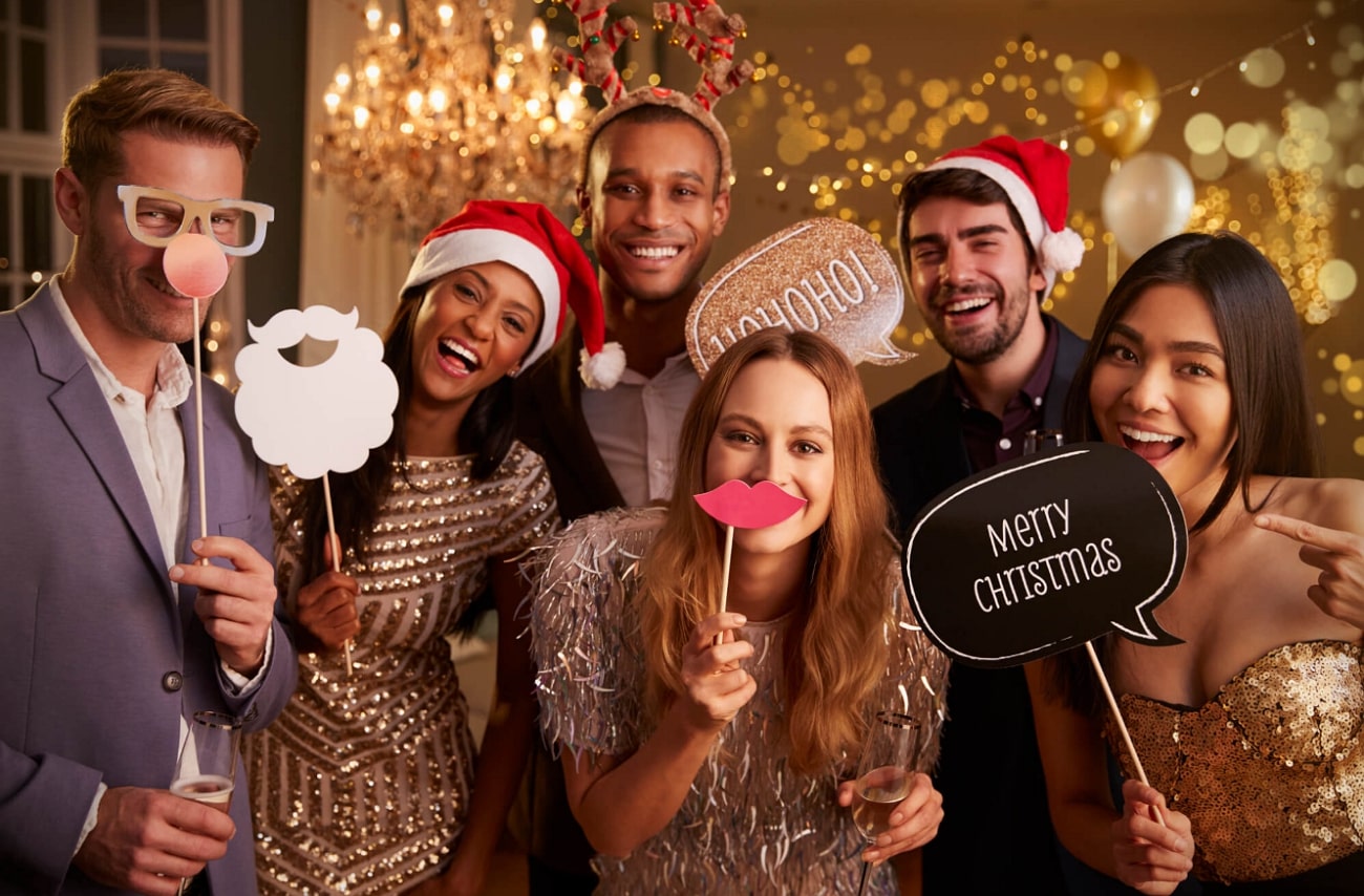 photo booth theme for office gatherings
