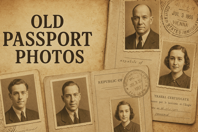 restore old passport photo