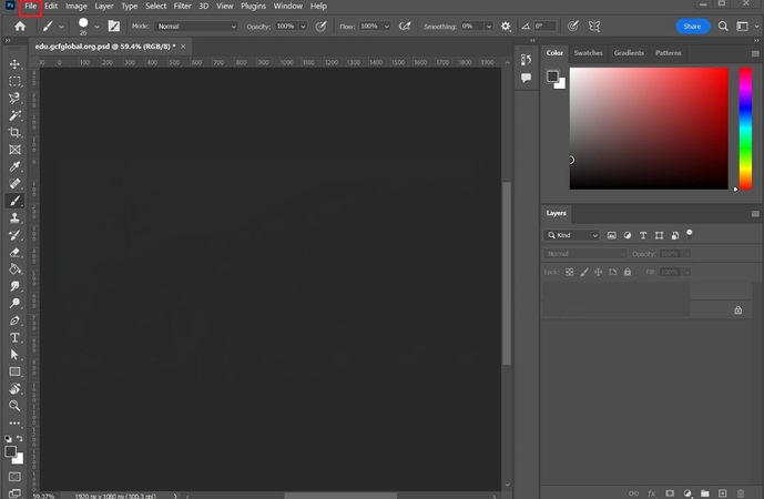 add photo into photoshop