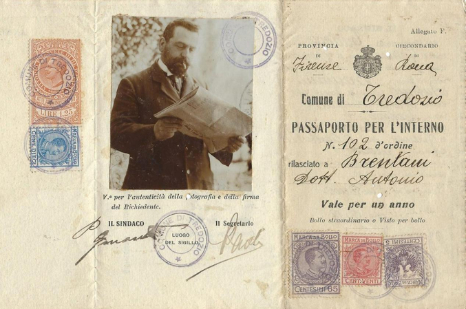 historical passport photo