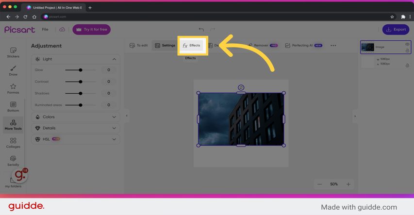 Picsart features