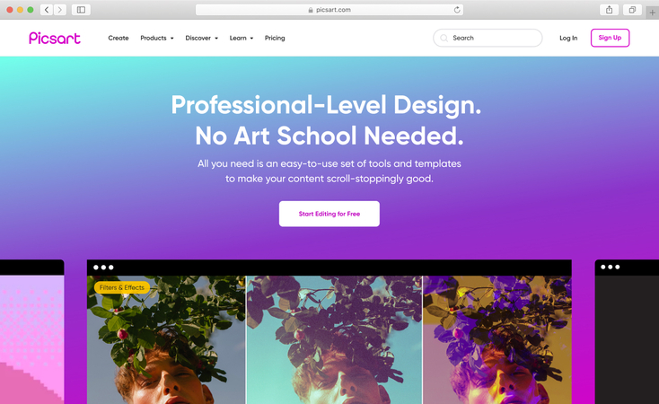 Picsart features