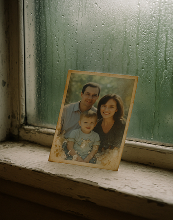 Photos exposed to humidity