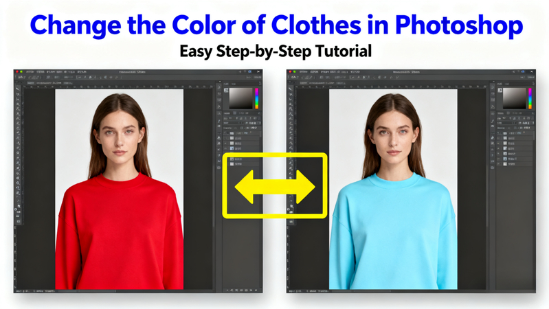 change color of clothes in photoshop