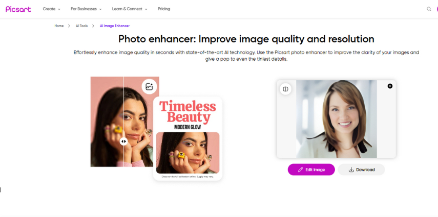 picsart depixelate image online free