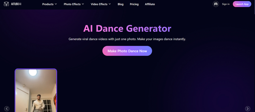 picture to dance AITubo