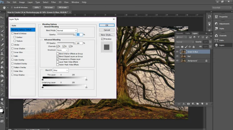 how to fix chromatic aberration