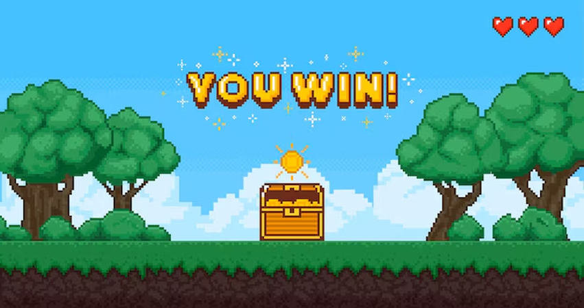 pixel art in game