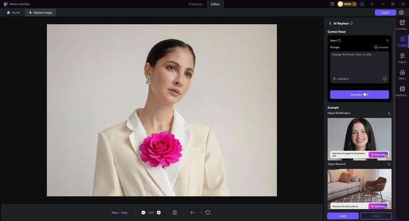 compare images and export fotorpea