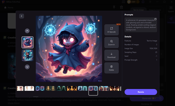 preview the image and save it