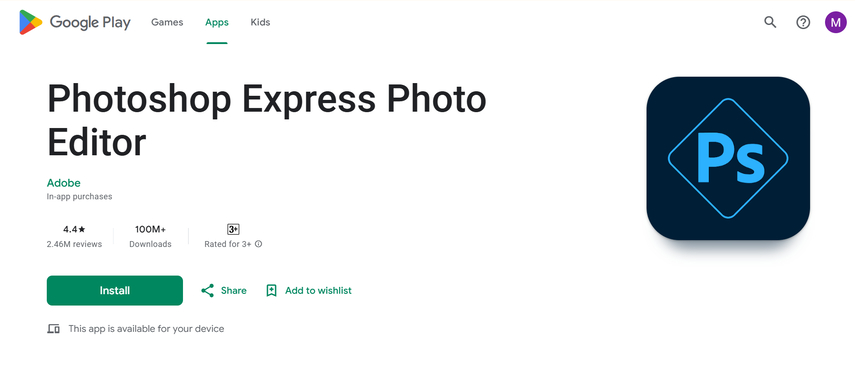 fast light corrections using photoshop express