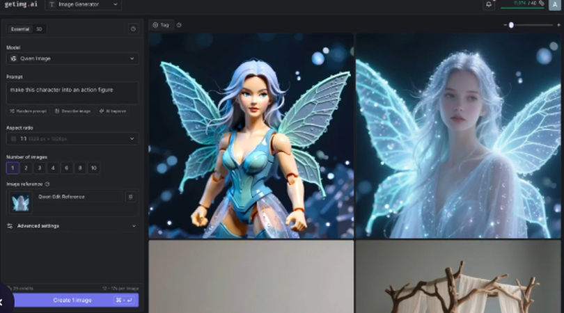 Qwen AI 사진 수정