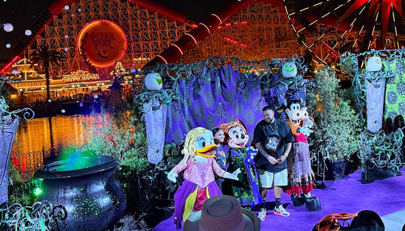 oogie boogie bash favourite characters meetup