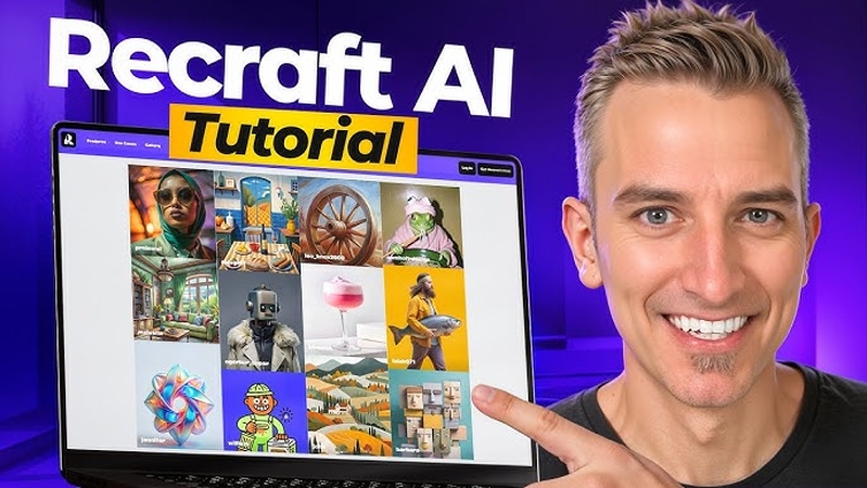 Recraft AI 이미지 생성기
