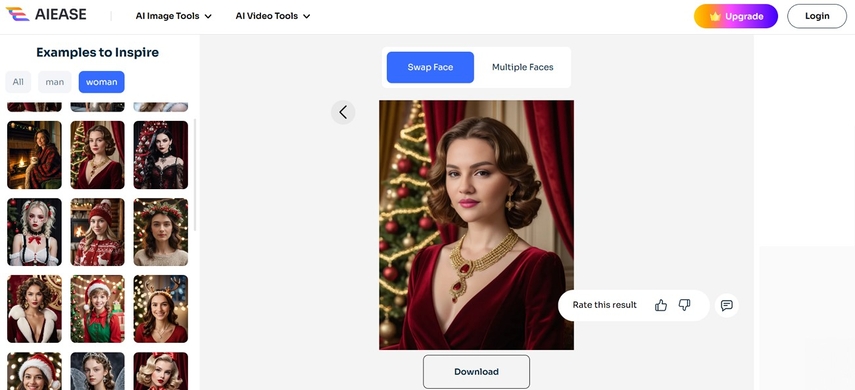 aiease swaps faces online