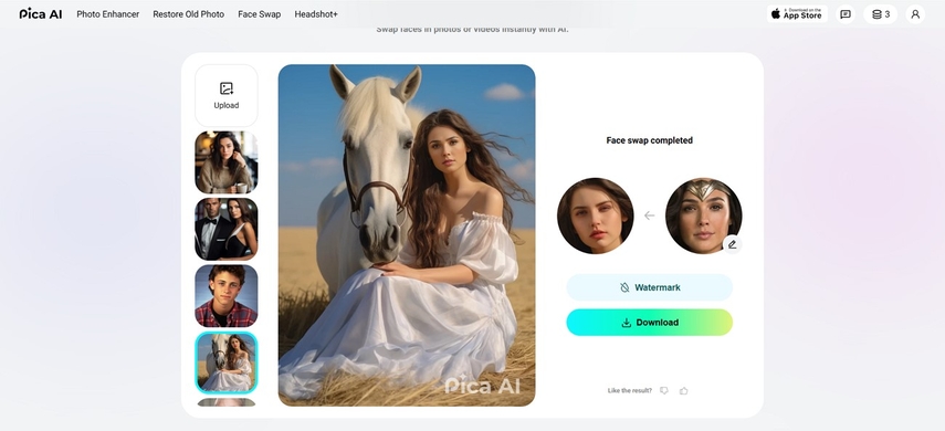 choose artguru ai face swap tool