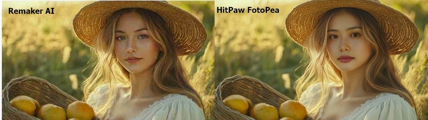 compare results fotorpea and remaker ai
