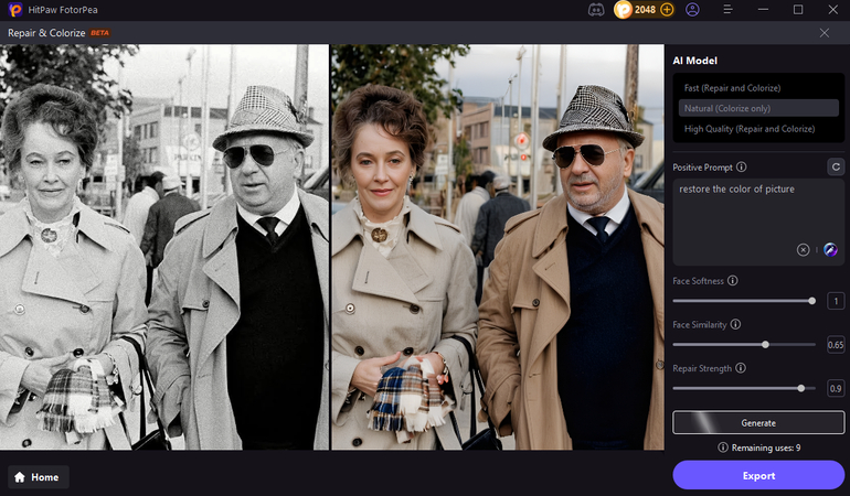 remove black color from image