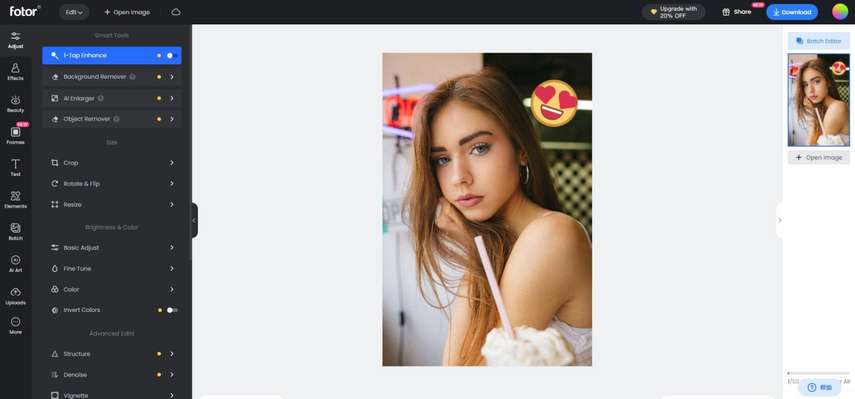remove emoji from photo