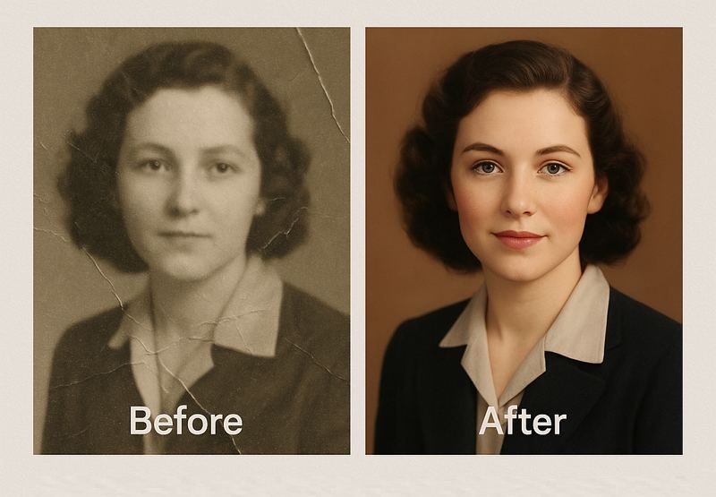 restore old photos