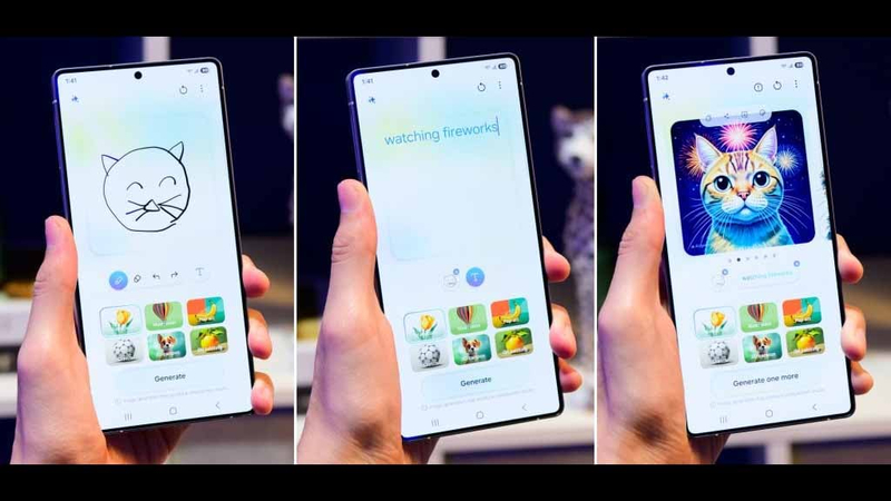 sketch to image samsung