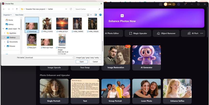 select-image-upscale-and-upload-photo
