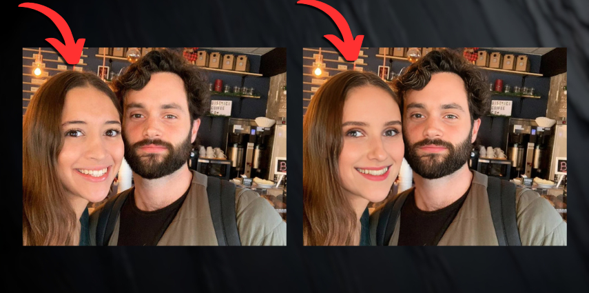 selfie with celebrity cafe