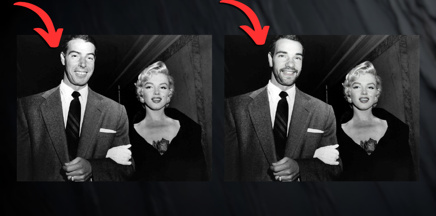 selfie with celebrity vintage