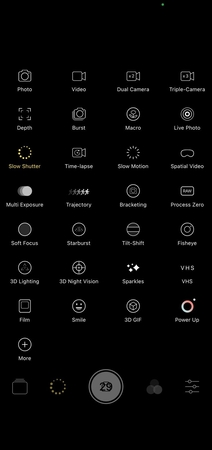 iphone 11 astrophotography camera settings