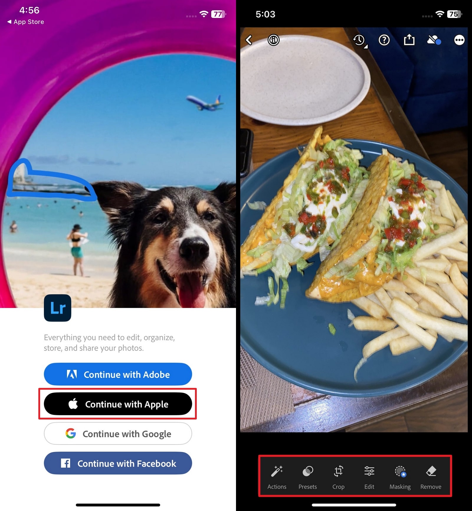 full access to features