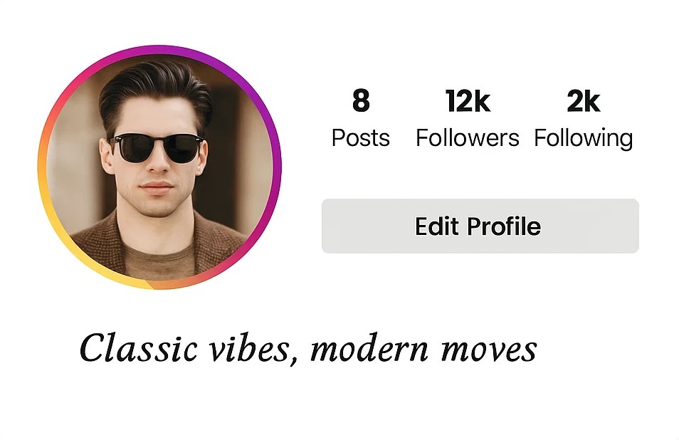 ideias de biografia estilosa do instagram para meninos