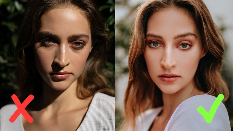 take headshot lighting tip