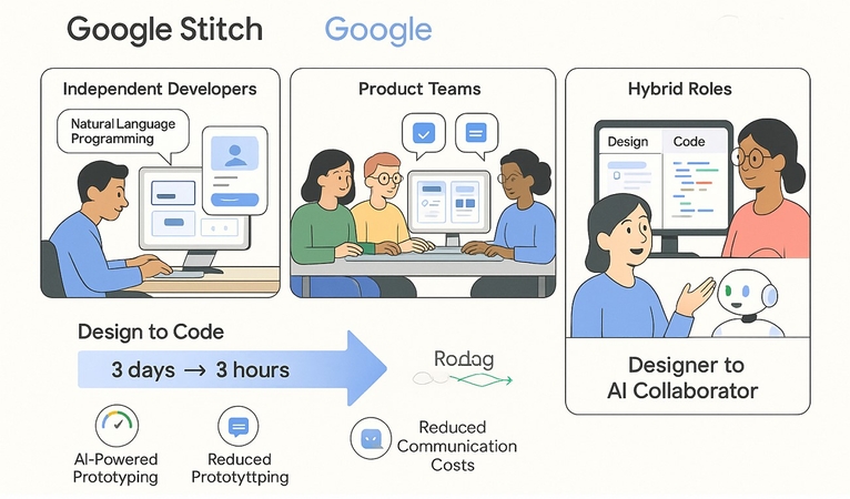 developers who use google stitch