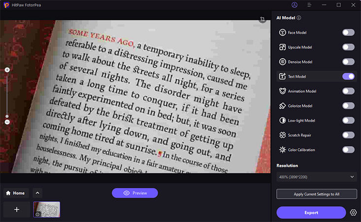 hitPaw photo enhancer