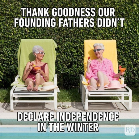 summer is better for independence