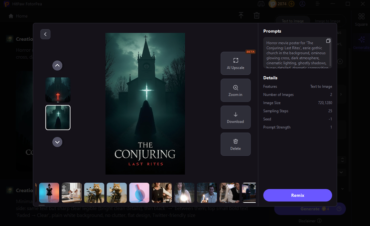 poster of the conjuring last rite