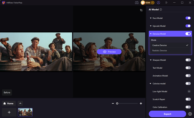 Select Ai model