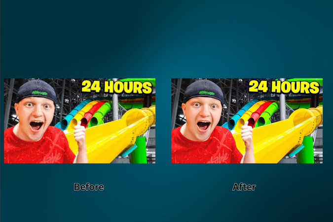 thumbnail enhancement using hitpaw fotorpea