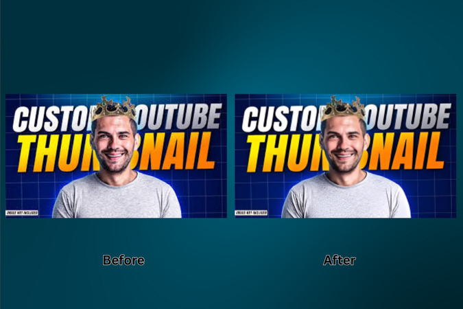 thumbnail enhancement using canva