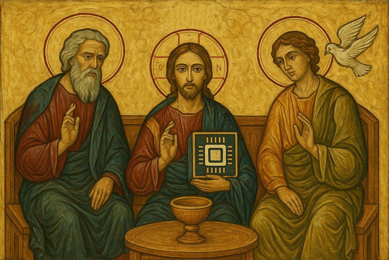 holy trinity ai tranditional image