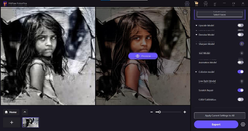 add image with visible features